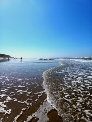 Plage privée, sable blanc