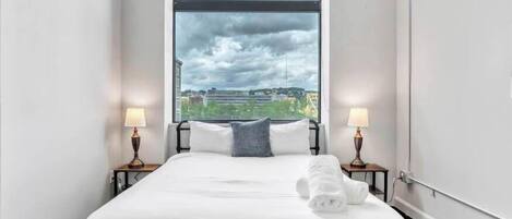 1 chambre, fer et planche Ă repasser, Wi-Fi, literie fournie