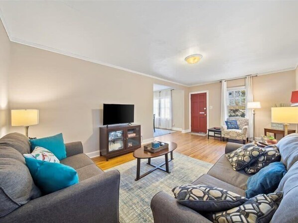 Televisie en een kantoor