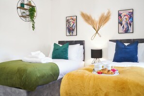 3 多间卧室、熨斗/熨衣板、WiFi、床单