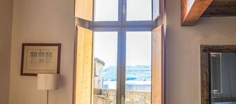 Angenehme Wohnung für 4 Gäste mit  W-LAN, Balkon, Haustiere erlaubt und Panoramablick
