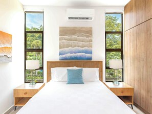 3 makuuhuonetta, työpöytä, silitysrauta/-lauta, ilmainen Wi-Fi