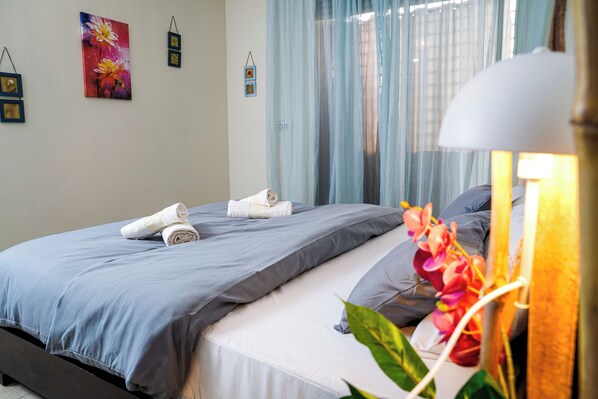 1 bedroom, WiFi, bed sheets