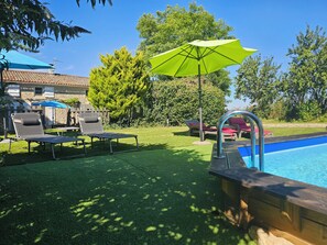 Außenpool, beheizter Pool