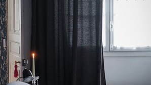 Rom – comfort, hageutsikt