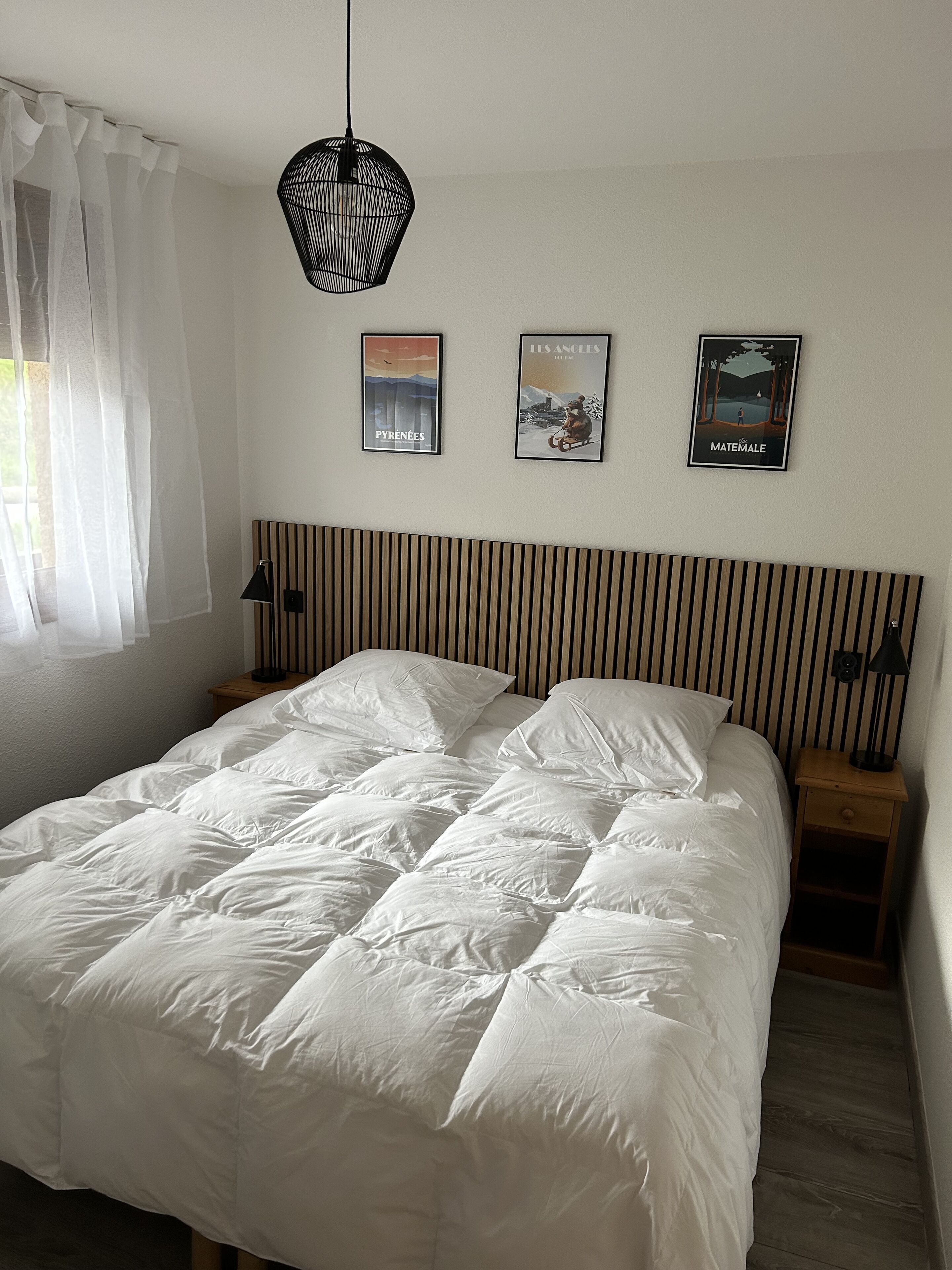 2 habitaciones, tabla de planchar con plancha y wifi gratis 