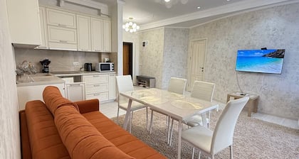 Chic Central Flat in Bishkek's Golden Square