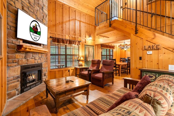 T�élévision, cheminée