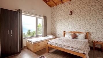 2 多间卧室、WiFi、床单