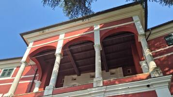 Fassade der Unterkunft