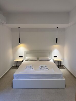 Deluxe Double Room, Sea View | Bathroom - Aliko residence (Sarande)
