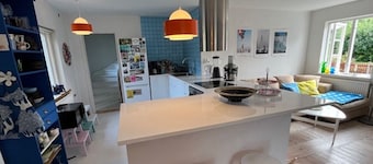 Villa in Höganäs old quarter, a few minutes from swimming, shopping and restaurants