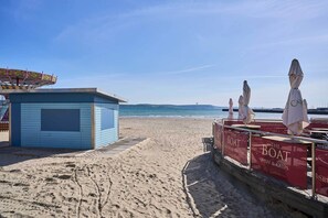 On the beach
