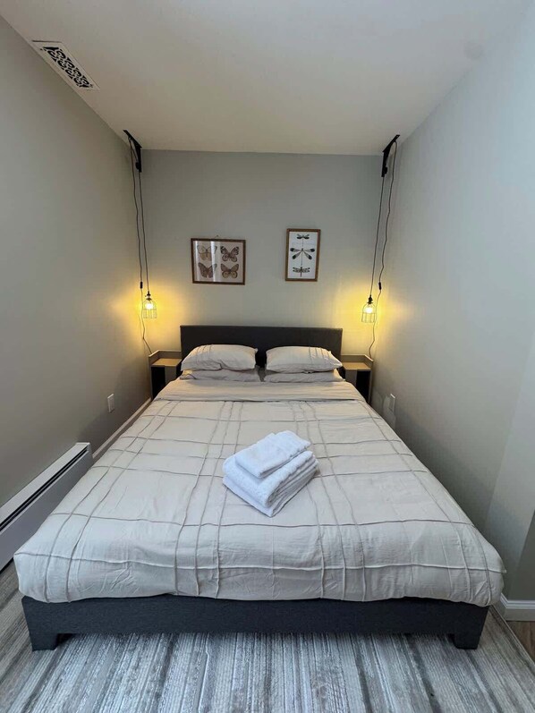 2 habitaciones, cuna de viaje, wifi y ropa de cama