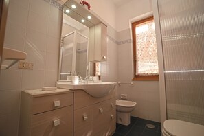Dusche, Bidet, Toilettenpapier