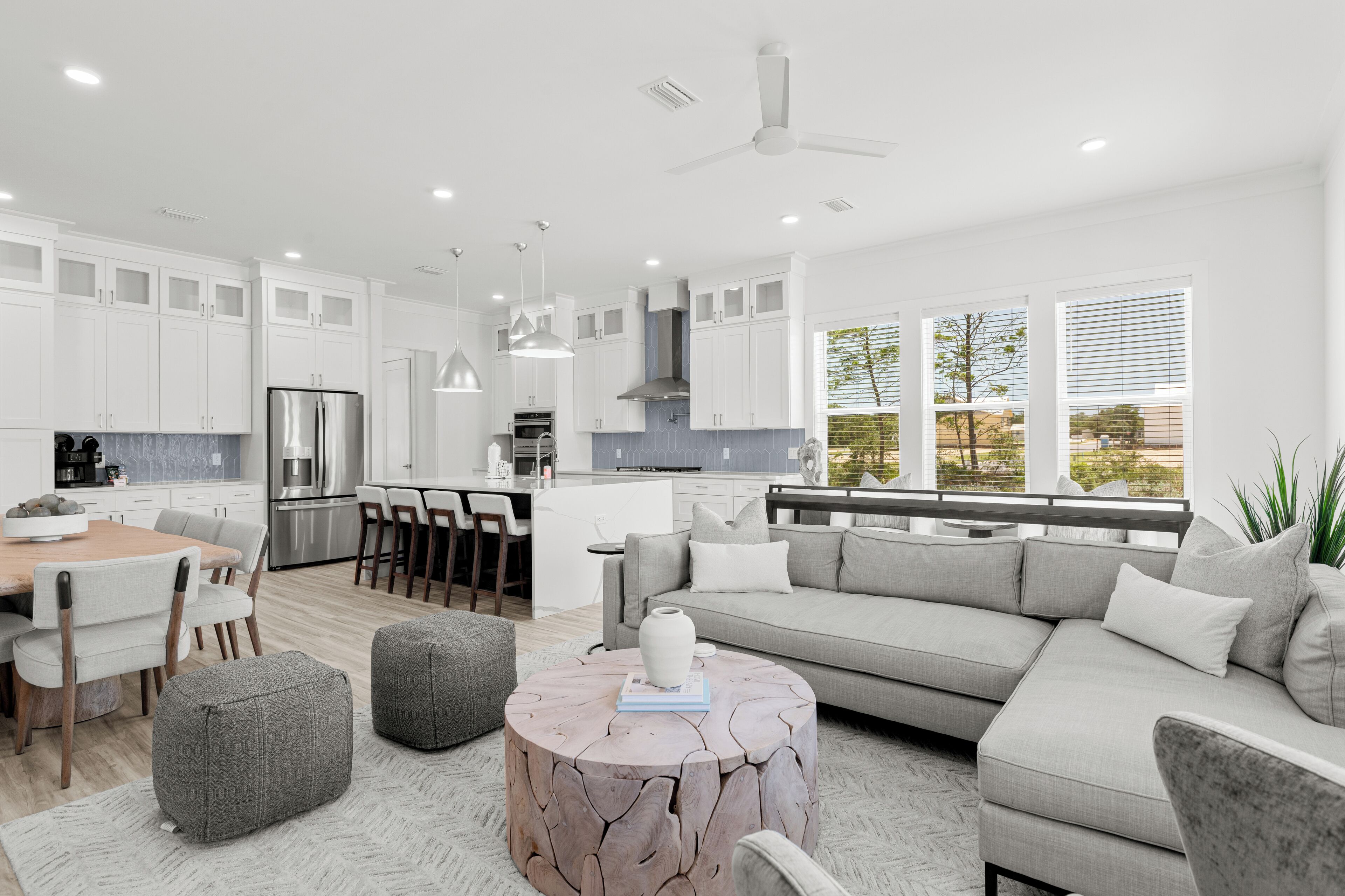 Smart TV, foosball, offices