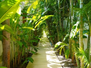 Overnattingsstedets uteområder