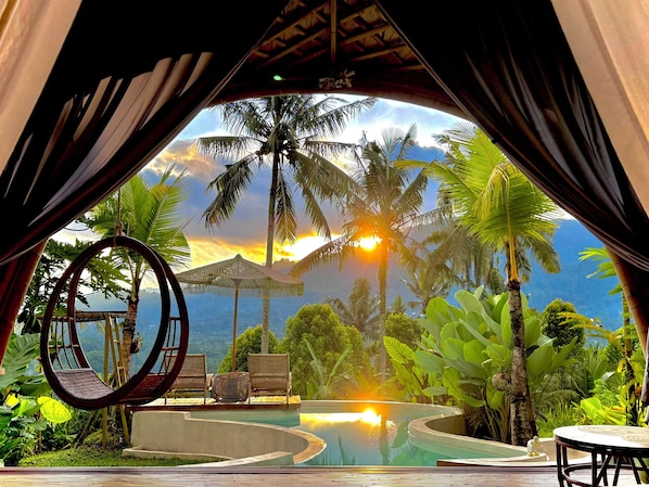 Façade de l’hébergement