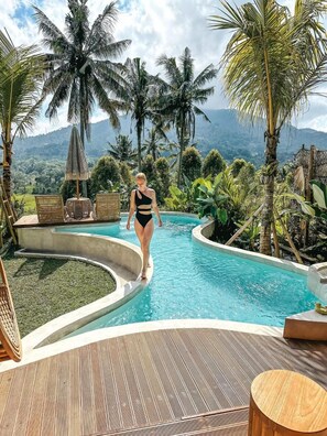 Front of property - Gladak di uma bali (Sidemen)