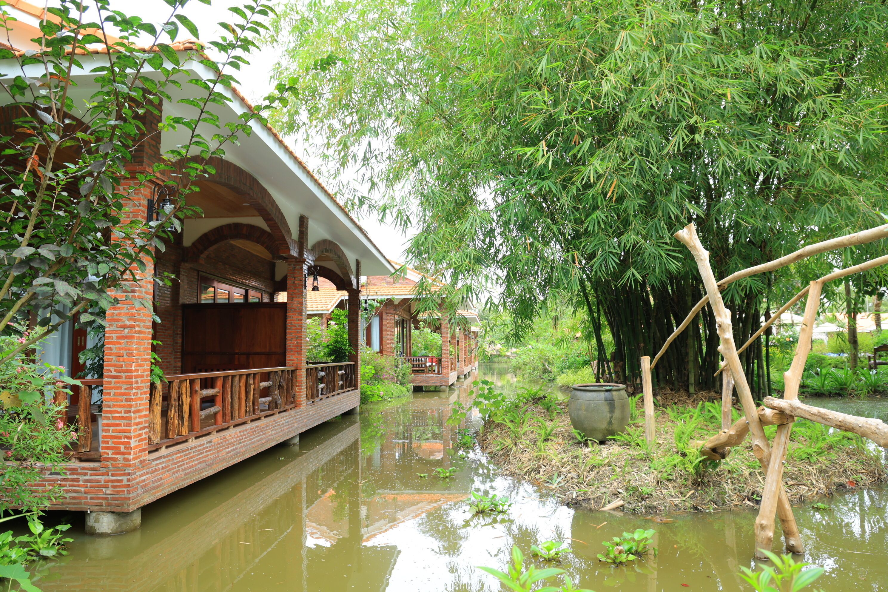 Deluxe Double Room, Pool View | Terrace/patio