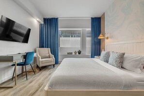 1 غرفة نوم ومكواة/لوح كي وواي فاي وملاءات أسرّة