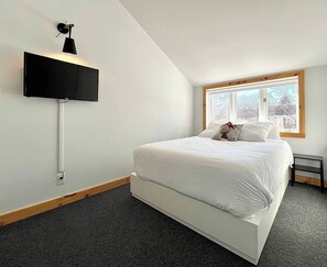 2 bedrooms, iron/ironing board, travel crib, WiFi