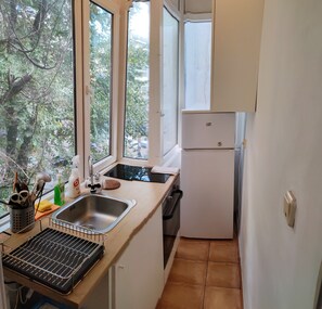 Microwave, oven, stovetop