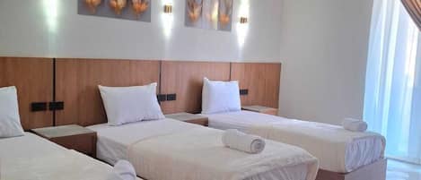 Ropa de cama hipoalergénica y minibar