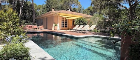Beheizter Pool