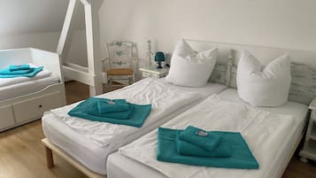 1 habitación, cuna de viaje, wifi gratis y ropa de cama