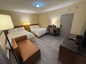Superior Room, 2 Queen Beds | Blackout curtains, iron/ironing board, free WiFi - Kenricia Hotel (Kenora)