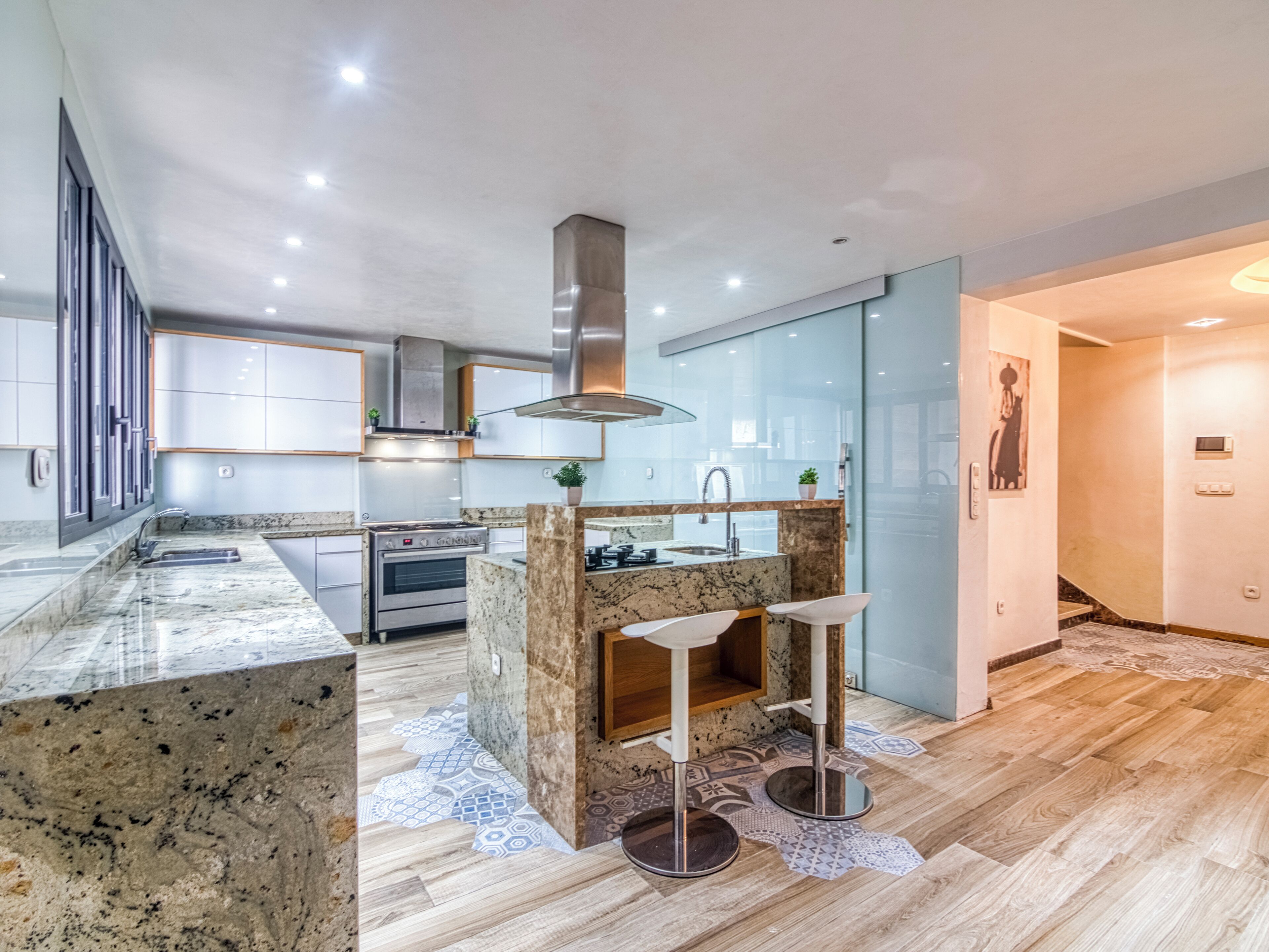 Een oven, een kookplaat