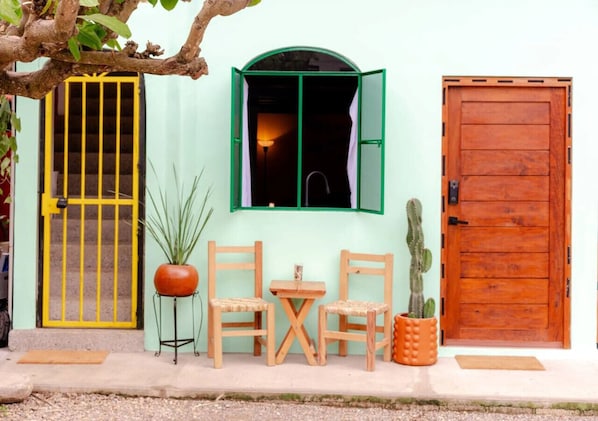 DĂ©tail de lâextĂ©rieur