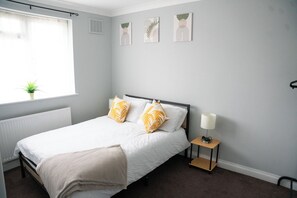 2 bedrooms, iron/ironing board, travel crib, free WiFi