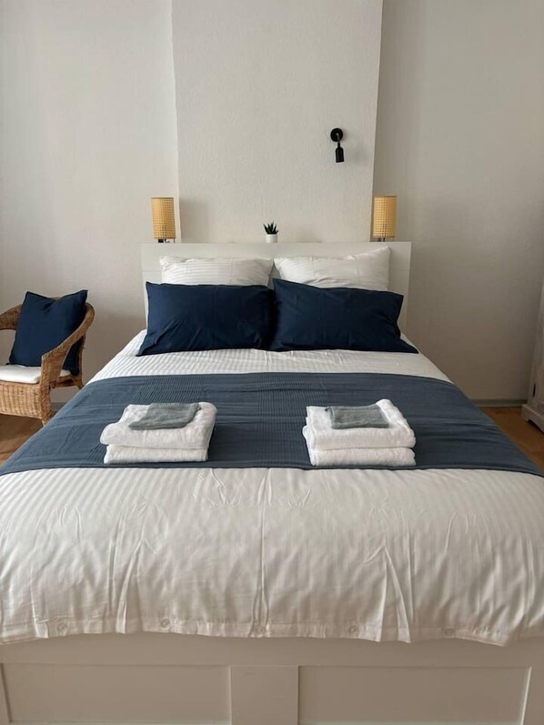 1 bedroom, iron/ironing board, travel cot, free WiFi