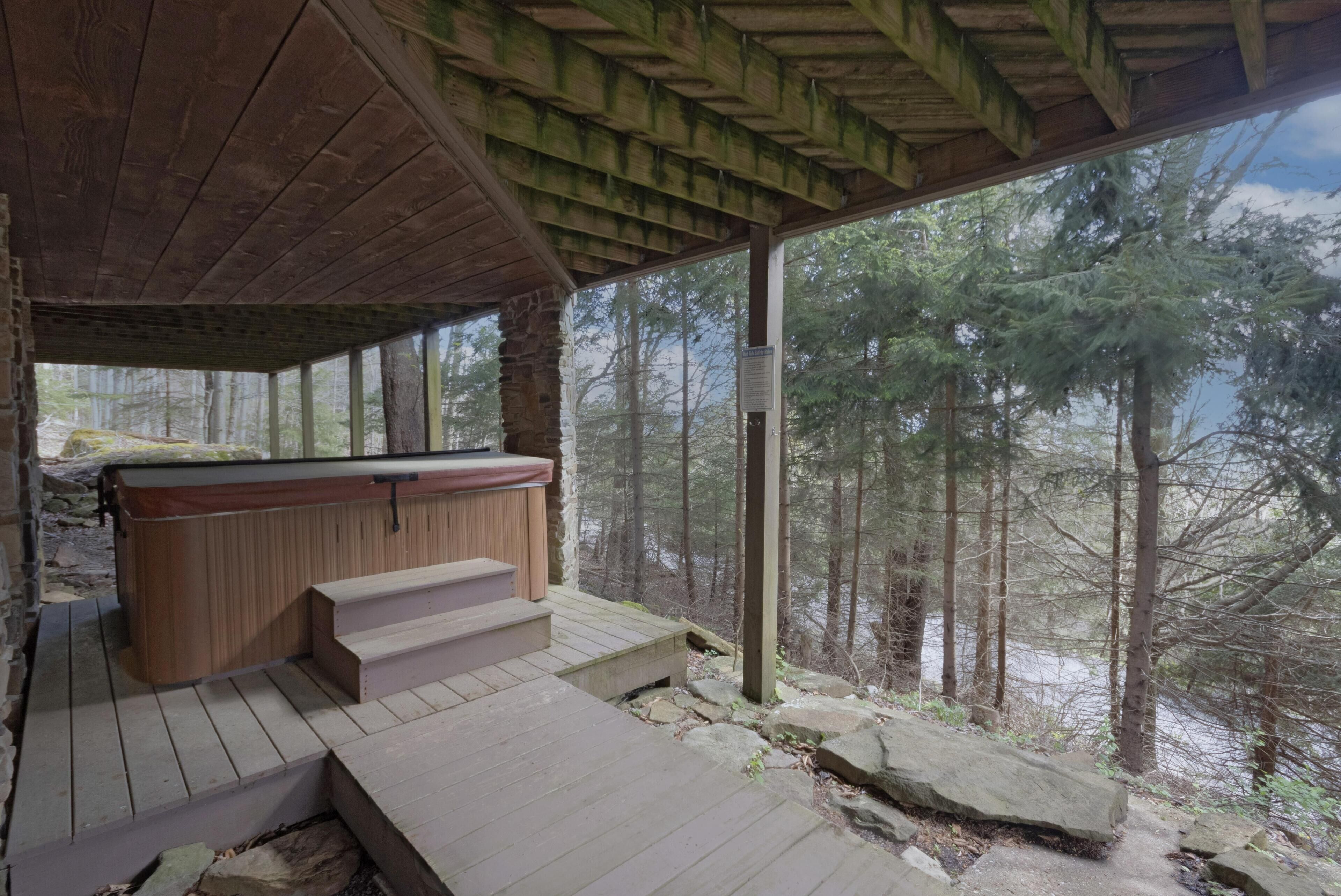 Bain à remous extérieur