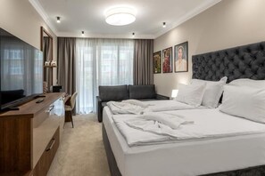 Chambre Double, balcon