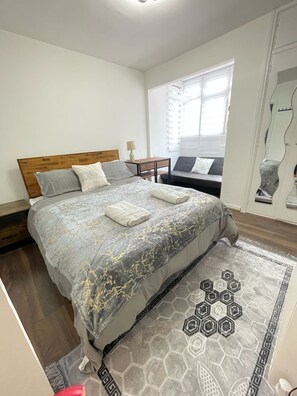 1 bedroom, iron/ironing board, free WiFi, bed sheets