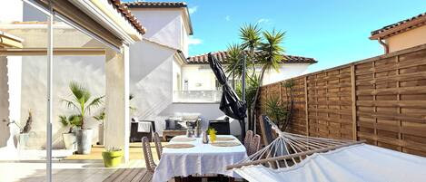 Udendørs spisemuligheder