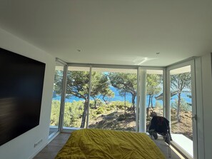 5 bedrooms, iron/ironing board, WiFi, bed sheets - N'ARTure home with unique environment (restricted calanque, sea front and boat) (Ensuès-la-Redonne)