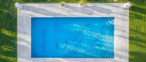 Indendørs pool, opvarmet pool