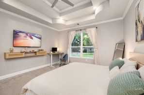 3 bedrooms, iron/ironing board, WiFi, bed sheets