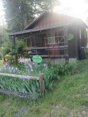 小屋, 河景 | 起居区 | 书