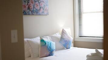 1 bedroom, iron/ironing board, travel crib, free WiFi