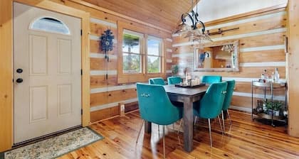 Bilbo Baggins New River Cabin. A charming escape inspired by the Shire.