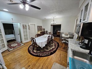 Interior - Charming 4-brd. home in Coldspring, 1 block from Courthouse square. Sleeps 10. (Coldspring)