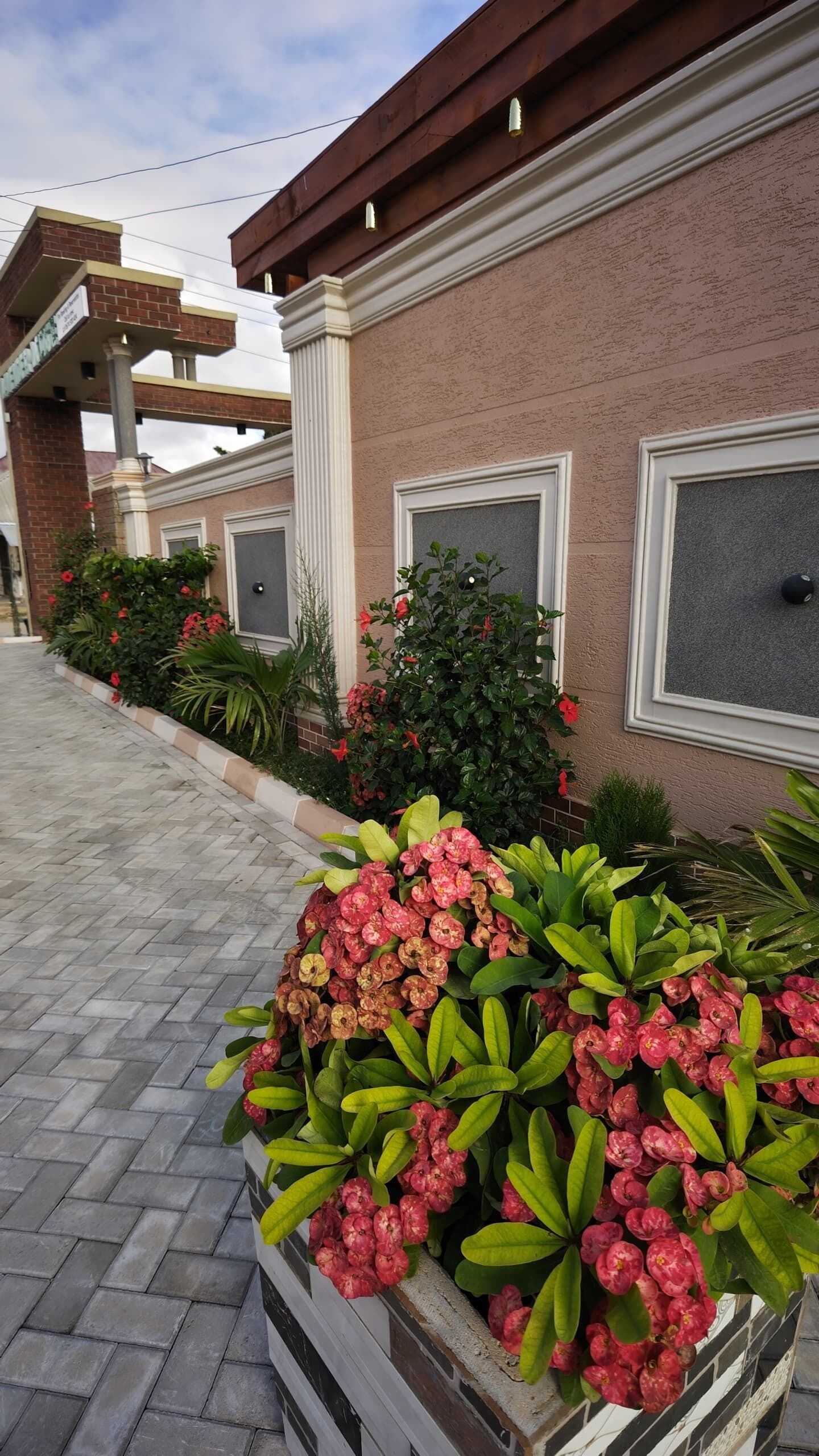 Fachada de la propiedad