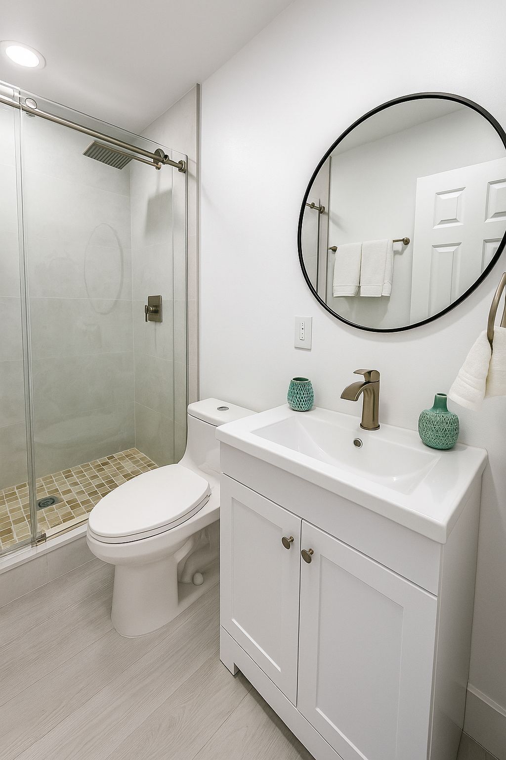 Toallas, jabón, papel de baño 