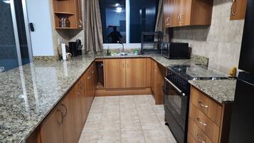 Microwave, oven, stovetop