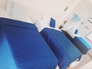 4 habitaciones, wifi gratis y ropa de cama 